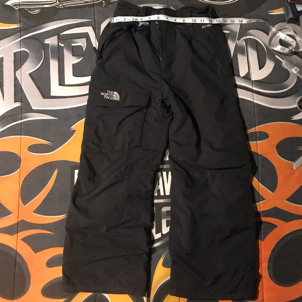 The North Face HyVent snow pants girls sz M 10/12